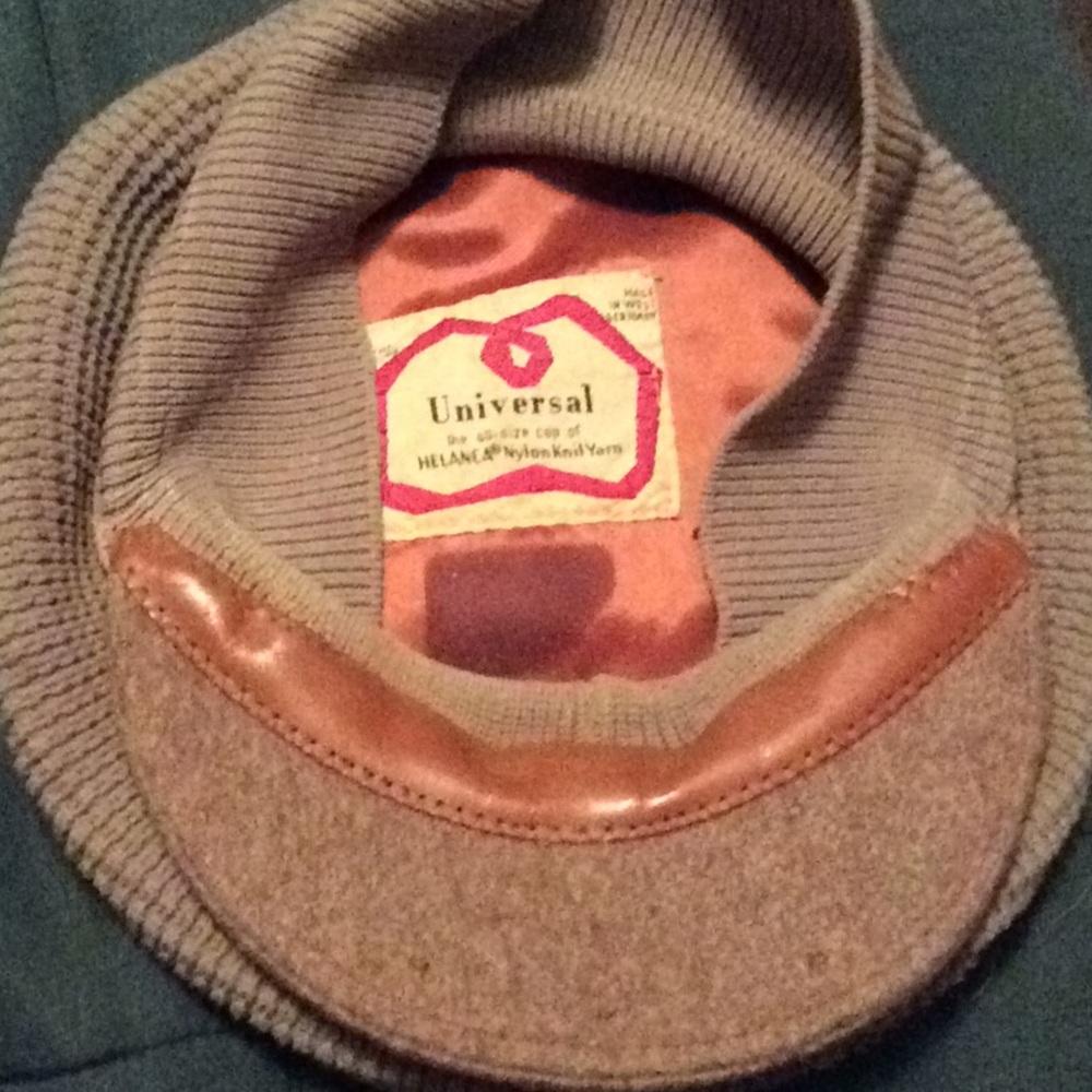 European Flat Cap made in West Germany